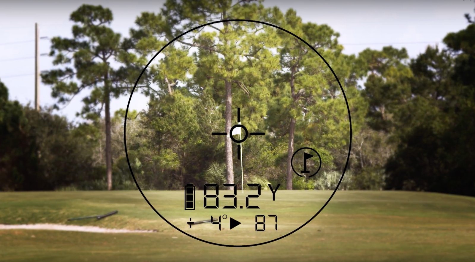 laser golf rangefinder