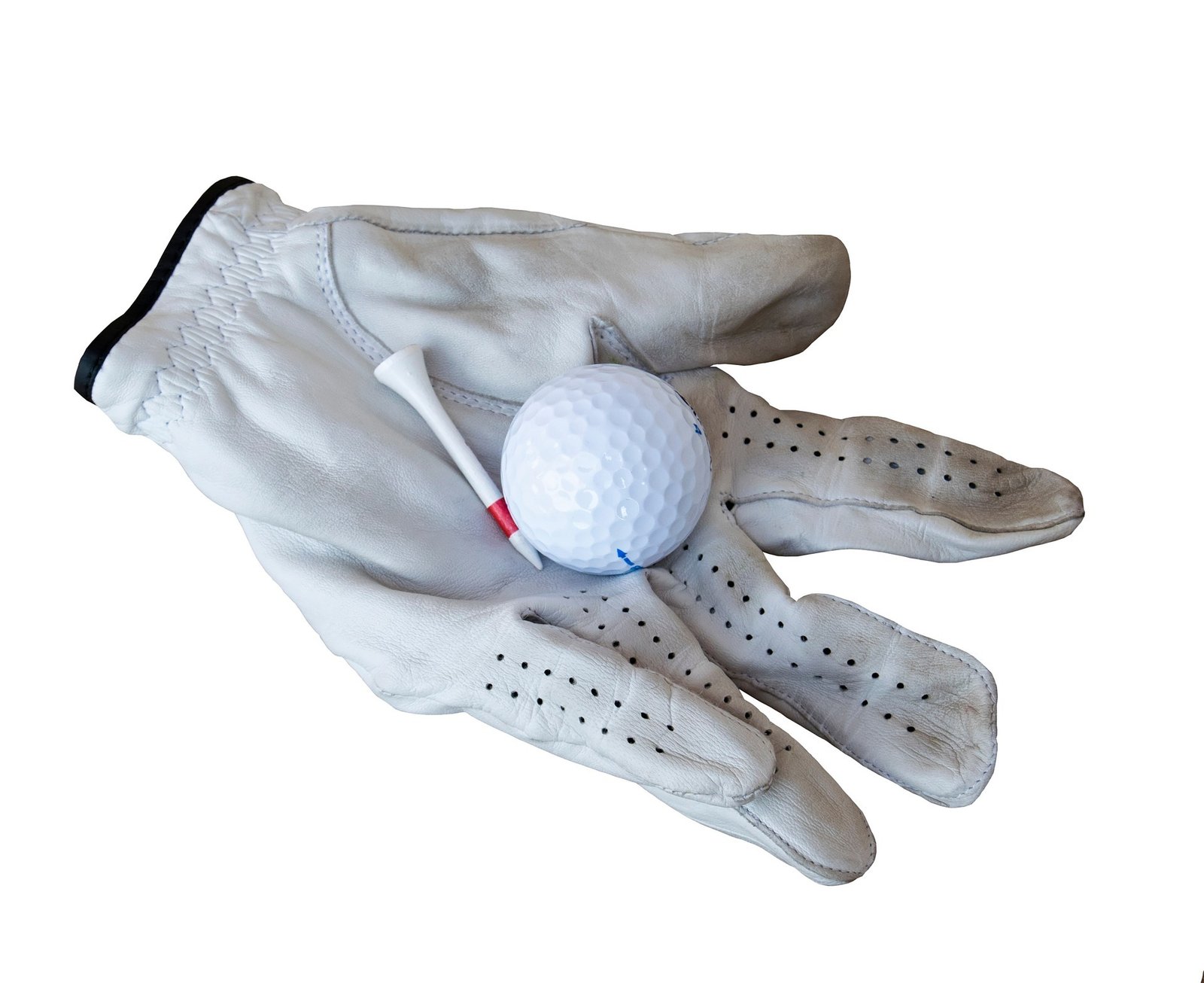 leather golf glove